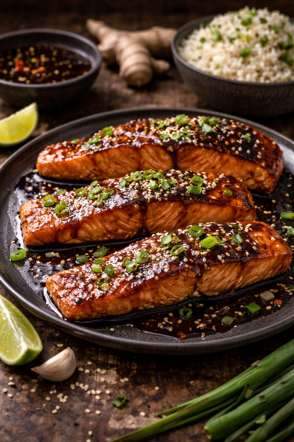 Salmon- Teriyaki