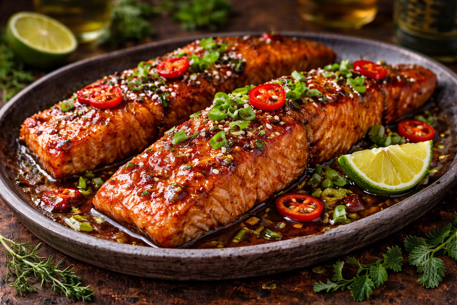 Salmon- Sweet Chilli