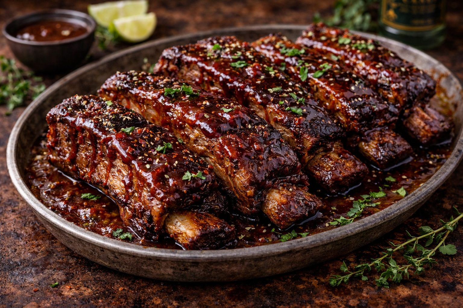 Beef Ribs- BBQ