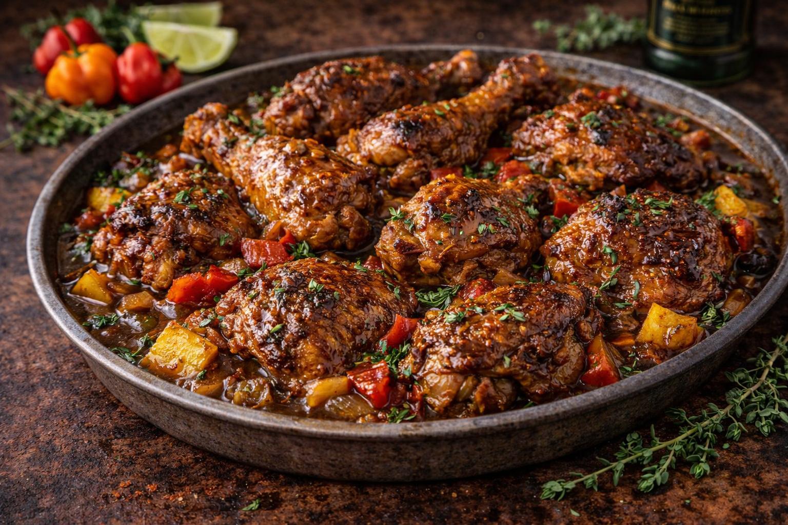 Brown Stew Chicken